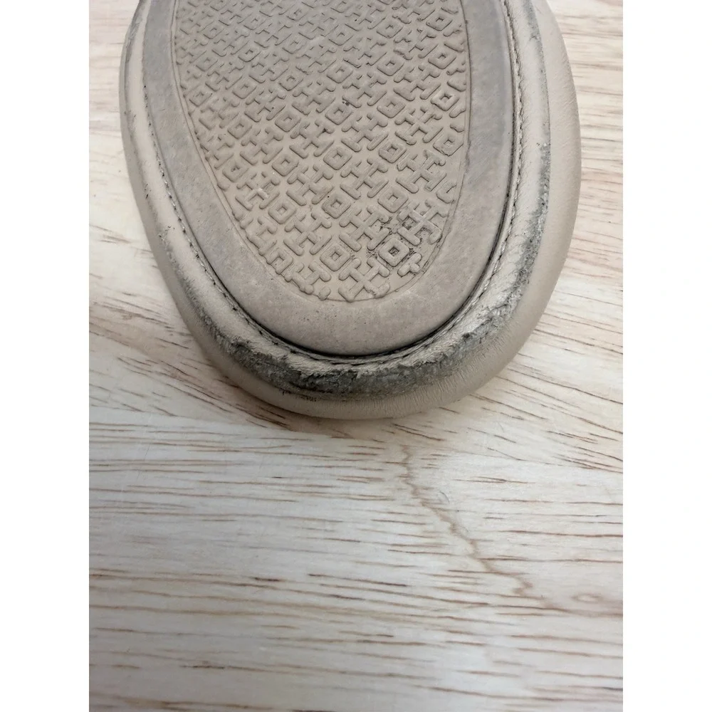 Tory Burch Minnie Travel Womens EU 42/ US 10.5 Taupe Leather Ballet Flats #23 - Picture 7 of 10